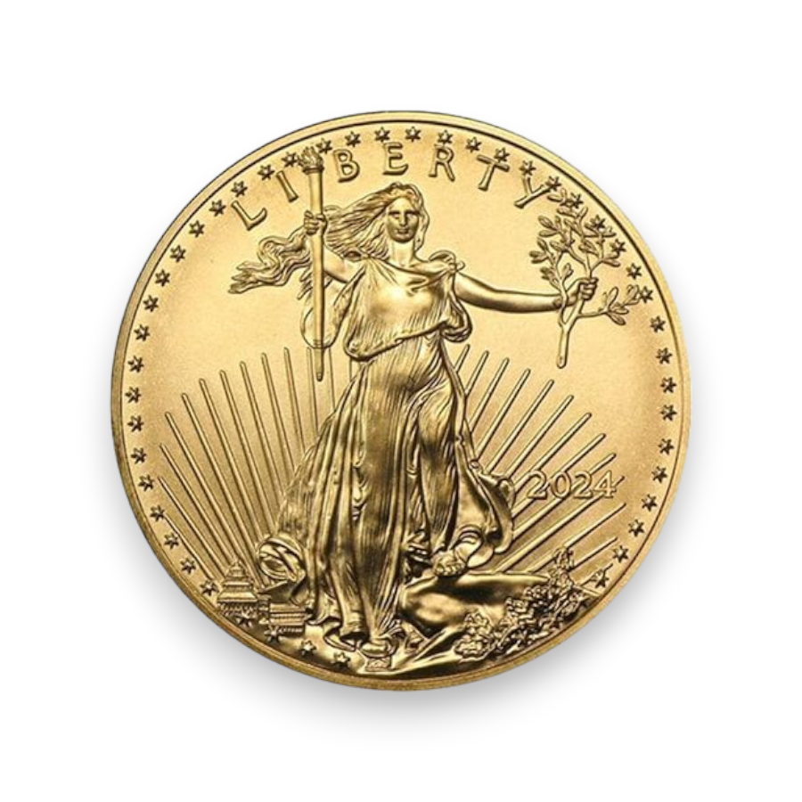 Image of 2024 American Gold Eagle 1 oz $50 Coin