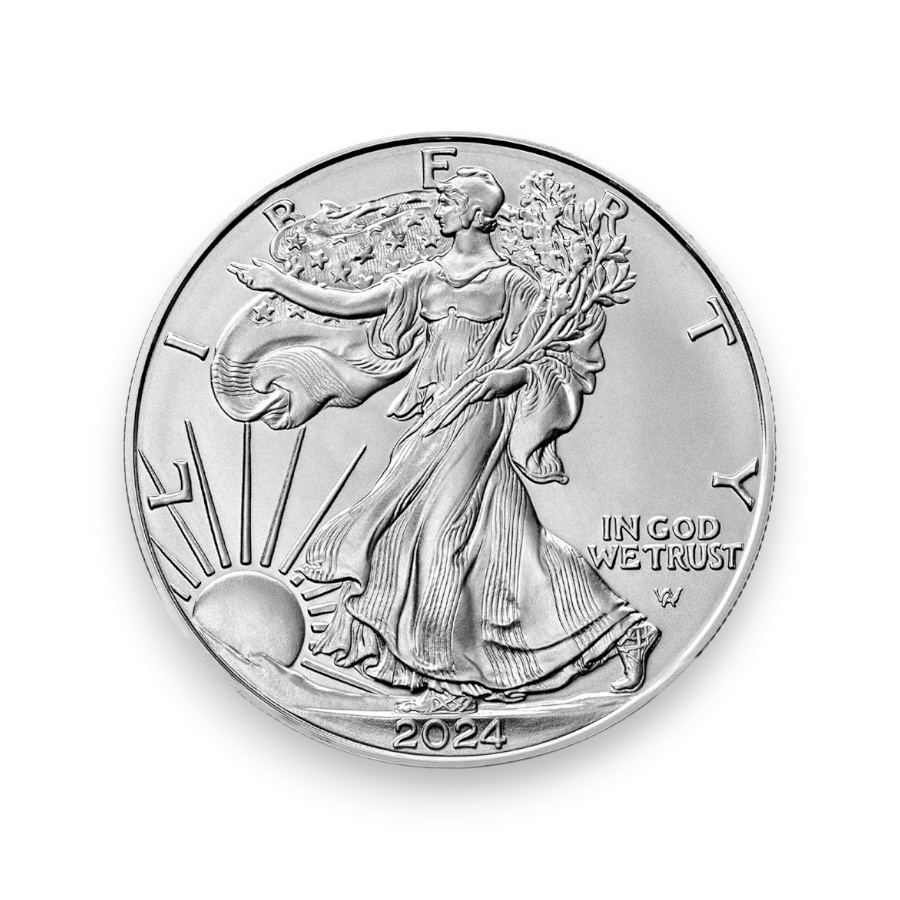 Image of 2024 American Silver Eagle 1 oz .999 Fine $1 Coin 
