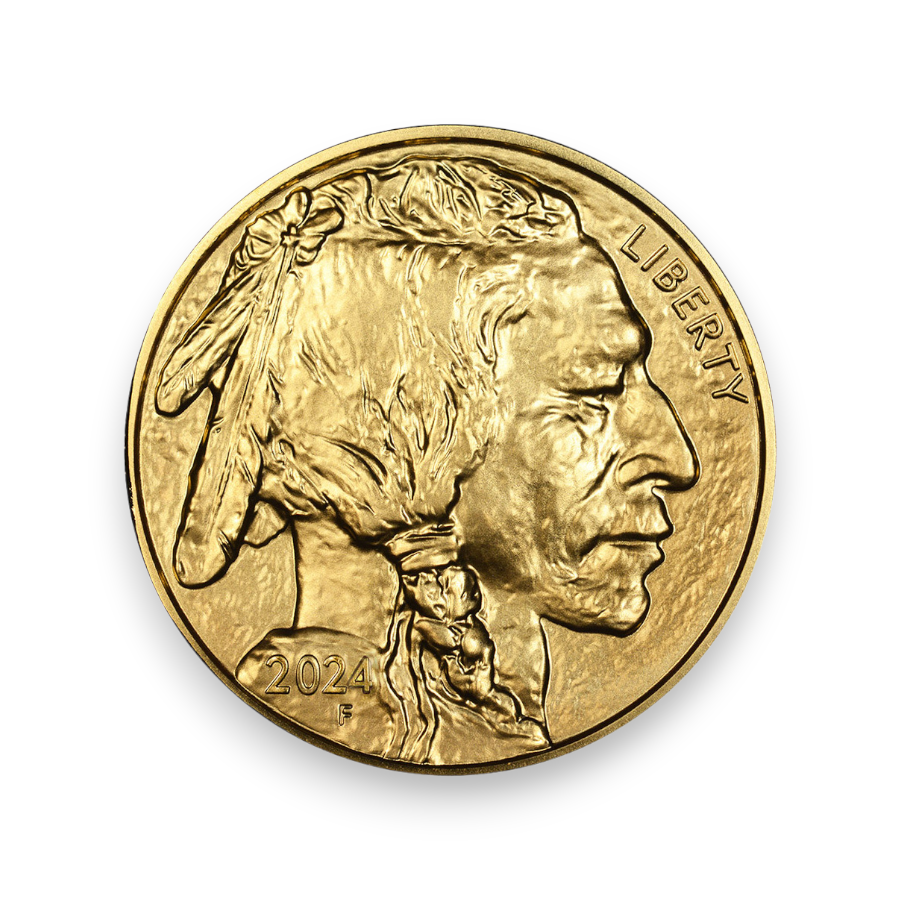 Image of 2024 American Gold Buffalo 1 oz $50 .9999 Fine 24K Gold Coin