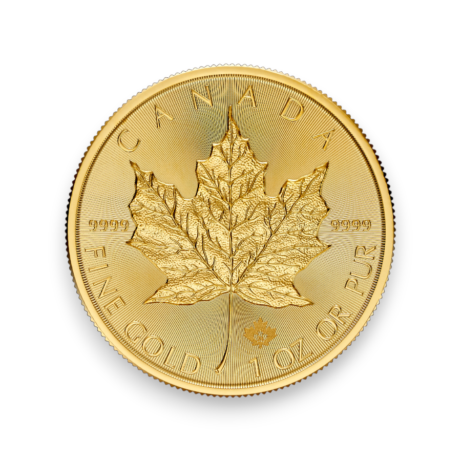 Image of 2024 Canadian Gold Maple Leaf 1 oz $50 Coin .9999 Fine