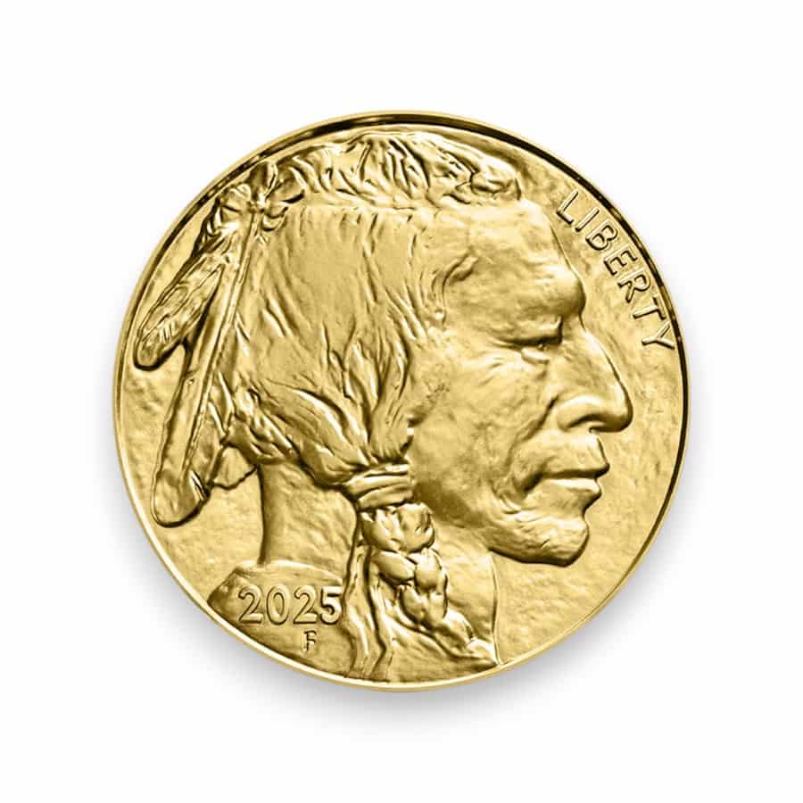 Image of 2025 American Gold Buffalo 1 oz $50 .9999 Fine 24K Gold Coin