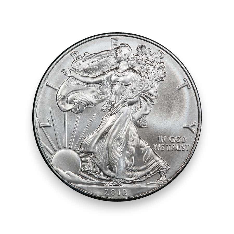 Image of 1 oz American Silver Eagle $1 Coin .999 Fine (Random Date)