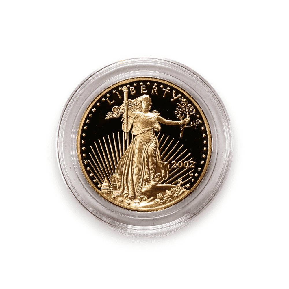 Buy 1 2 oz Proof 25 American Gold Eagle Incomplete in Capsule