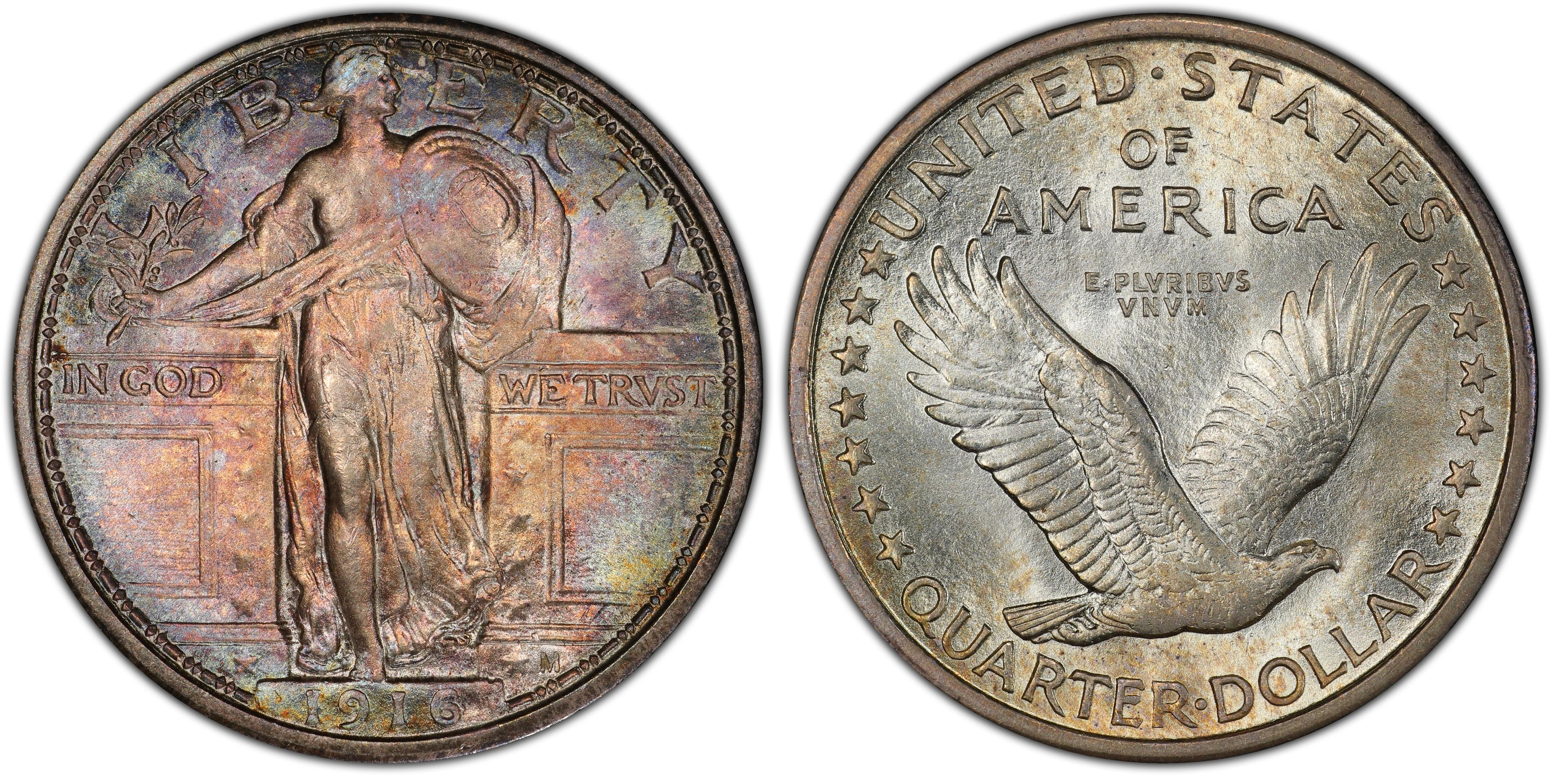 Standing Liberty Quarter 1916