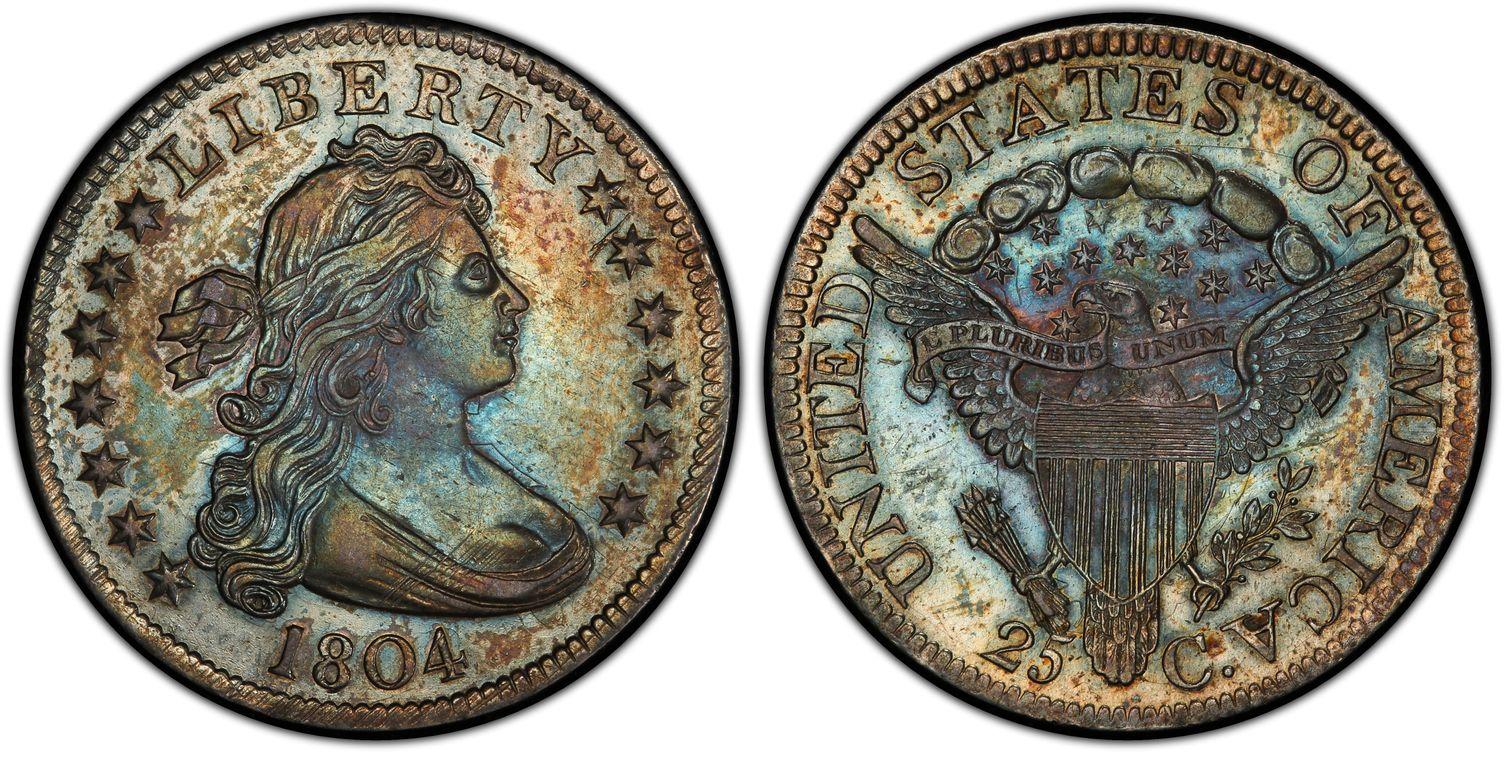 1804 Draped Bust Quarter