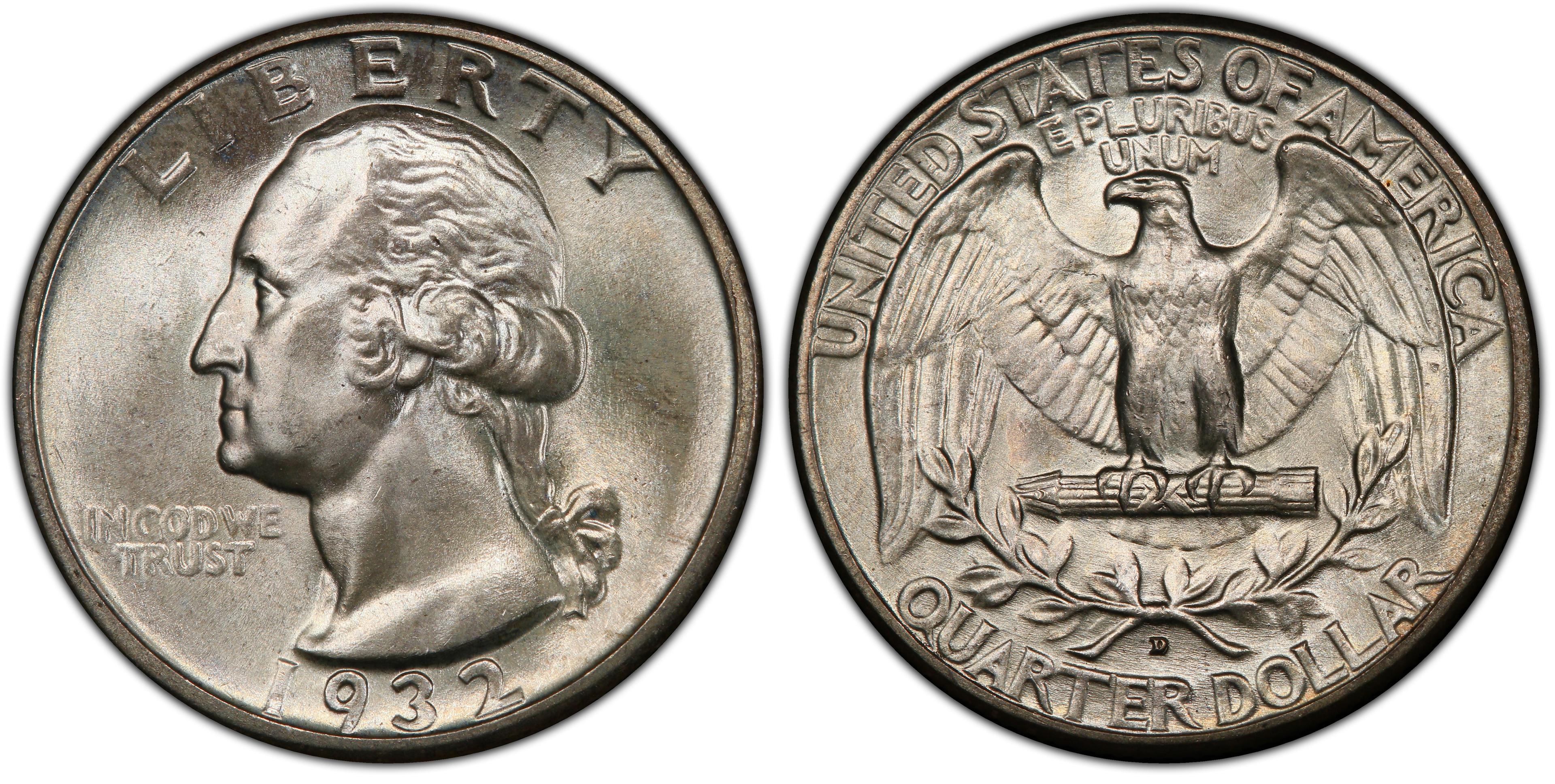 1932-D Washington Quarter